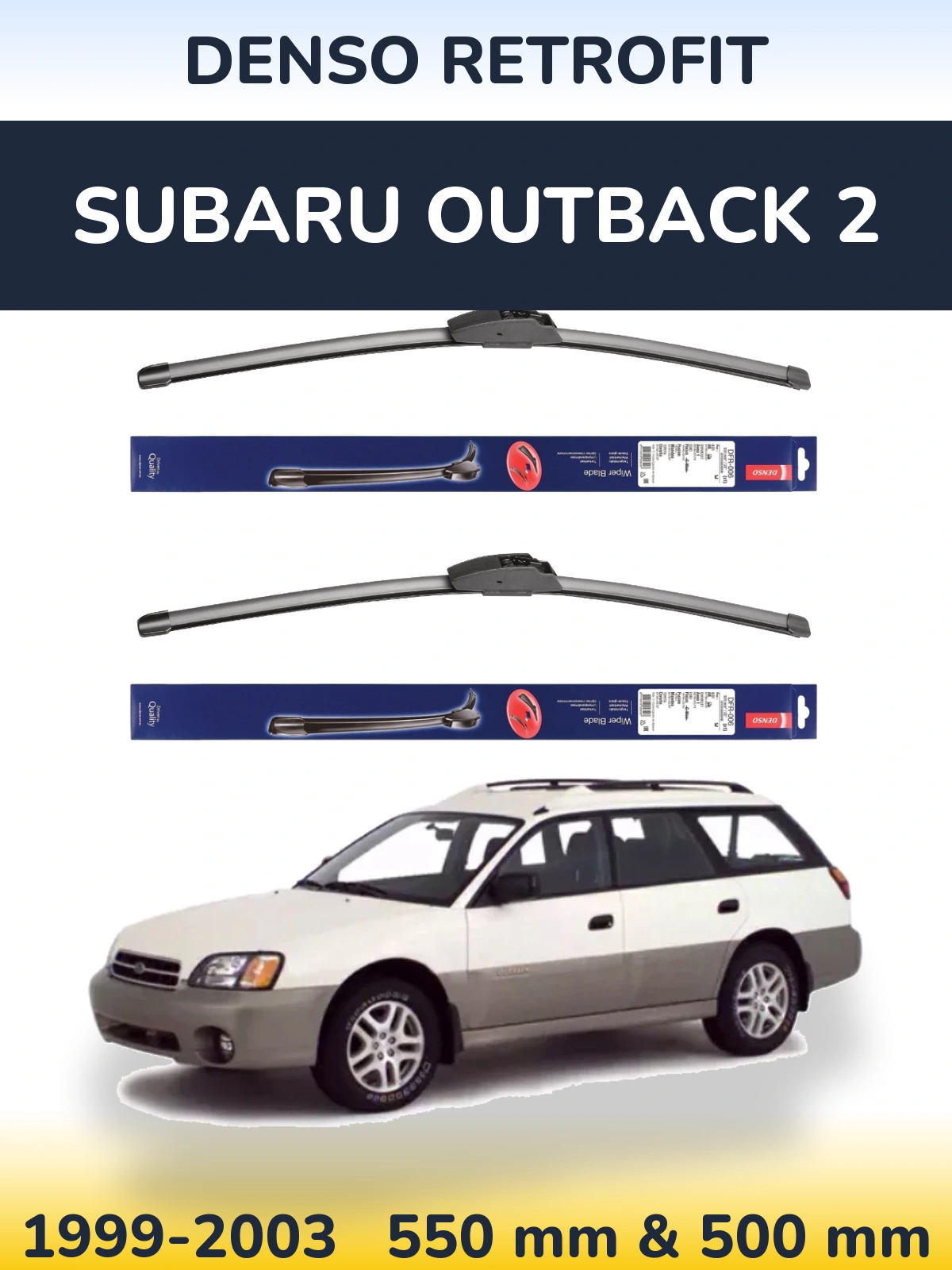 Ștergătoare Denso Retrofit pentru Subaru Outback 2