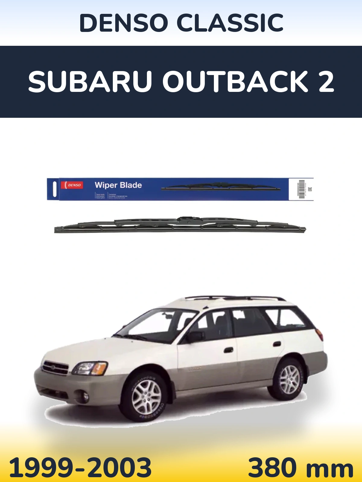 Ștergătoare Denso Classic pentru Subaru Outback 2