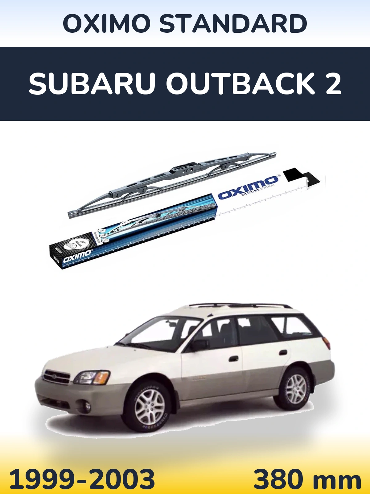 Ștergătoare Oximo Standard pentru Subaru Outback 2