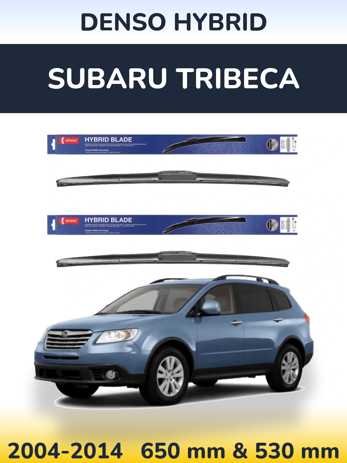Ștergătoare Denso Hybrid pentru Subaru Tribeca