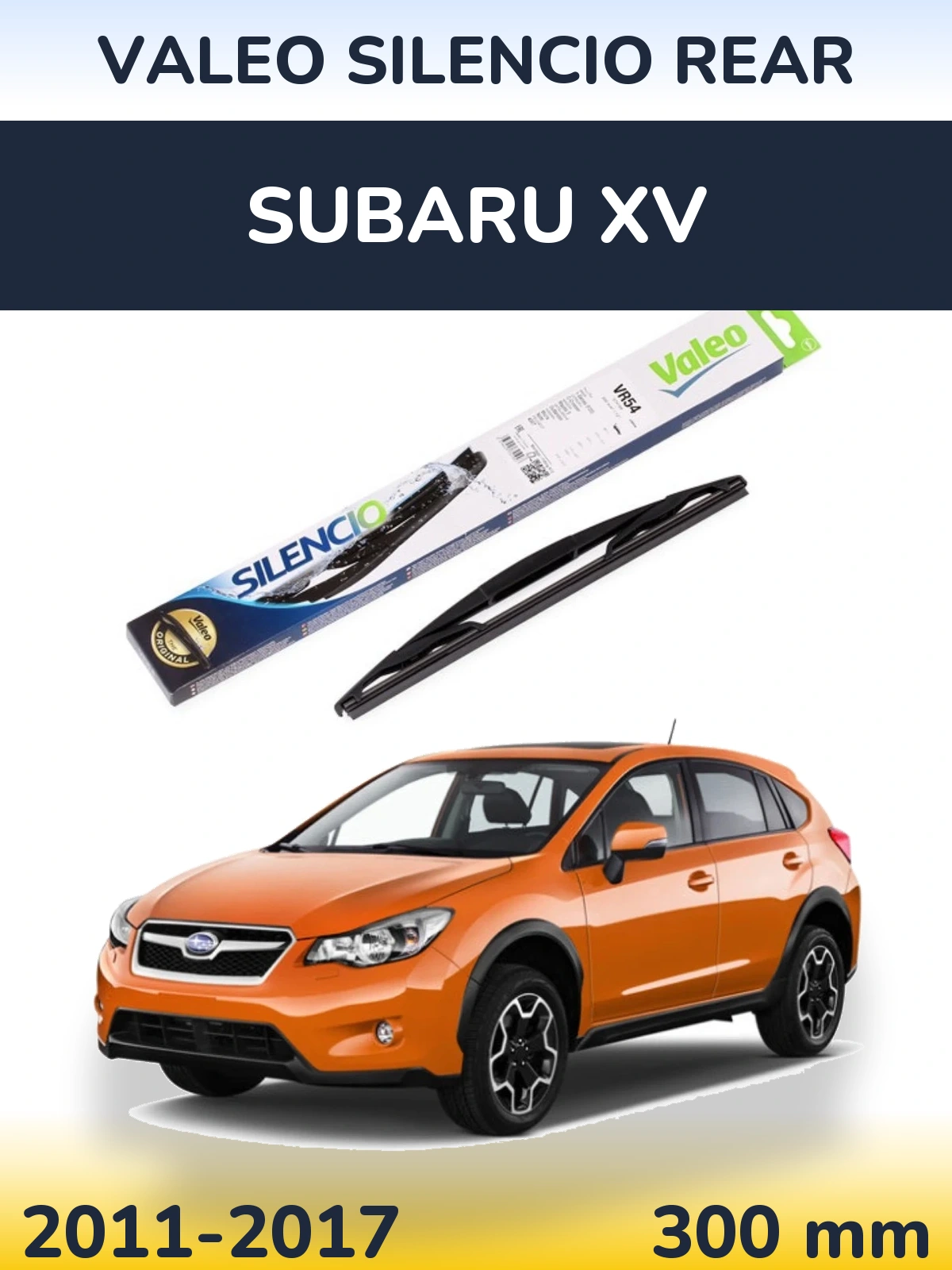 Ștergătoare Valeo Silencio Rear pentru Subaru XV