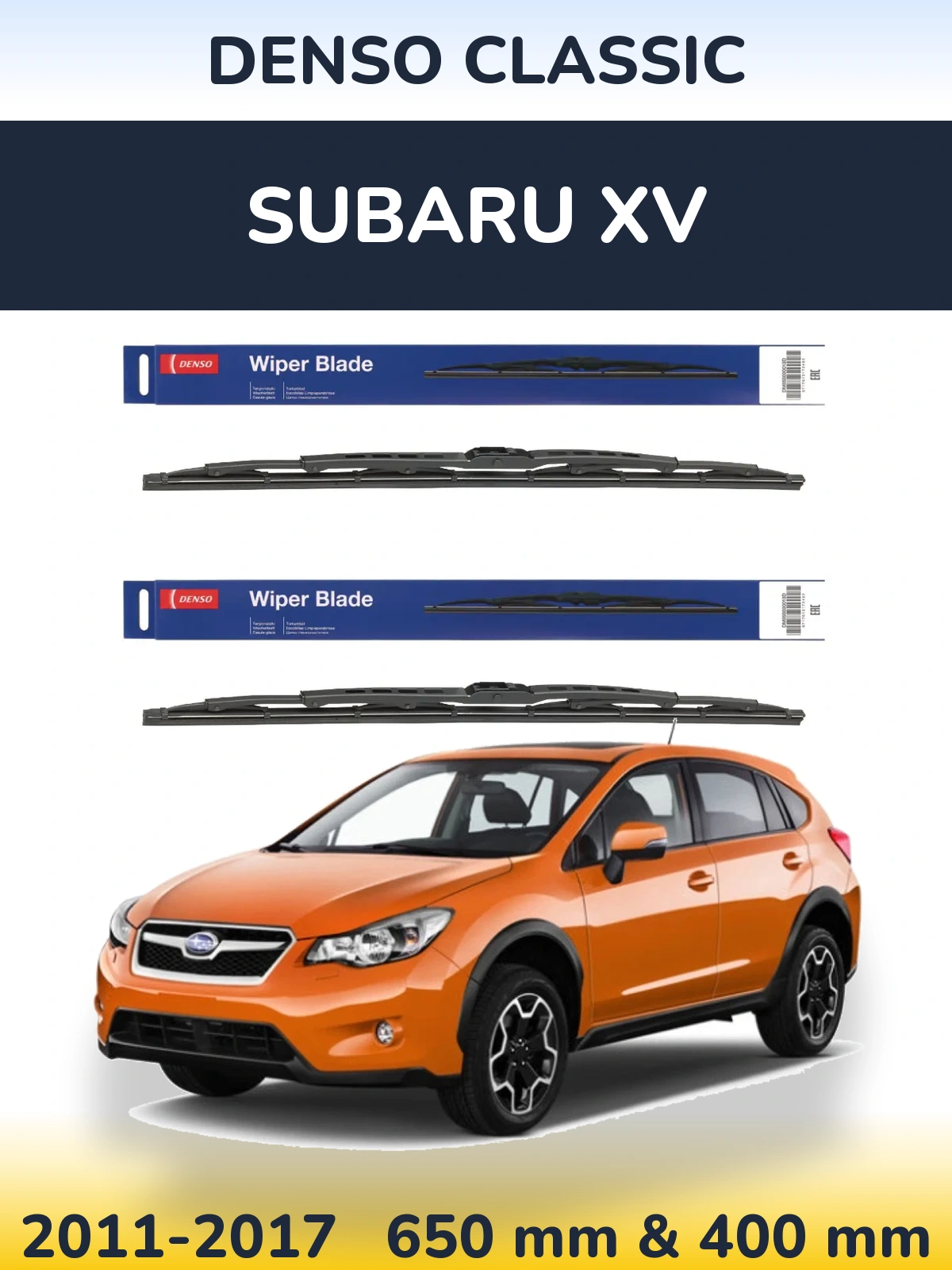 Ștergătoare Denso Classic pentru Subaru XV