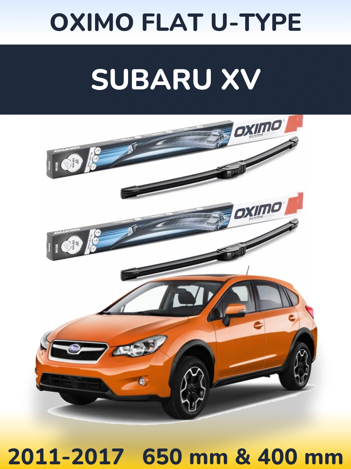 Ștergătoare Oximo Flat U-type pentru Subaru XV