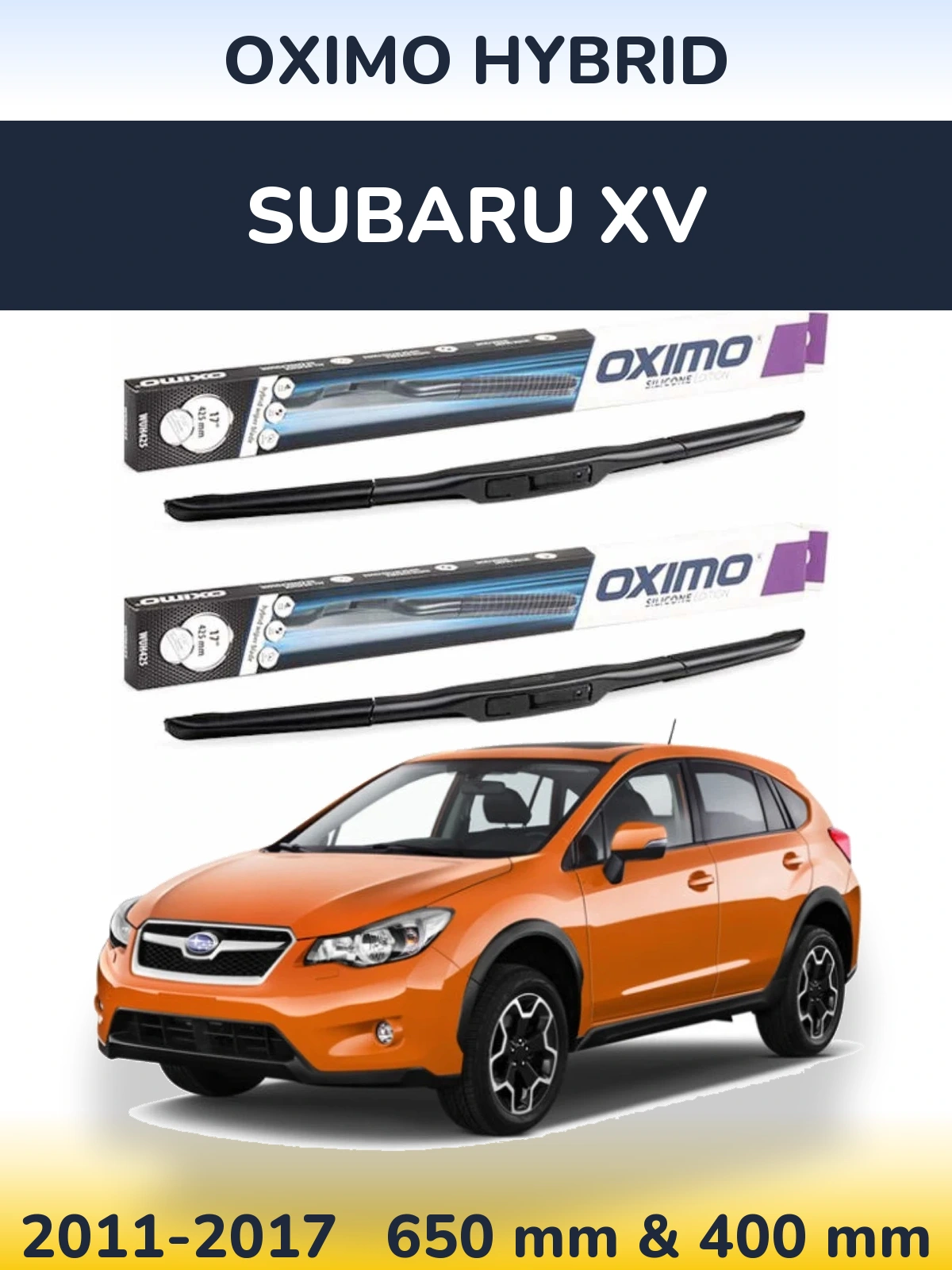 Ștergătoare Oximo Hybrid pentru Subaru XV