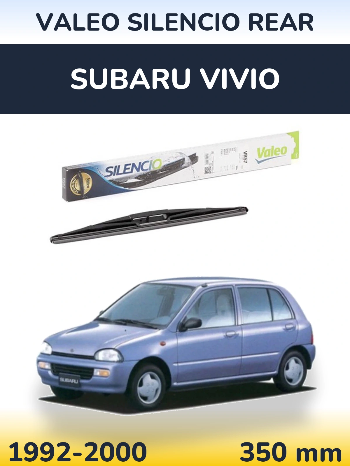Ștergătoare Valeo Silencio Rear pentru Subaru Vivio