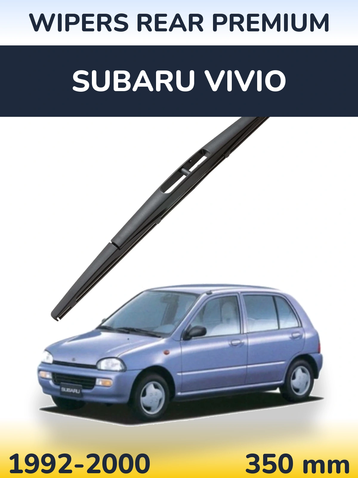 Ștergătoare WIPERS REAR PREMIUM pentru Subaru Vivio