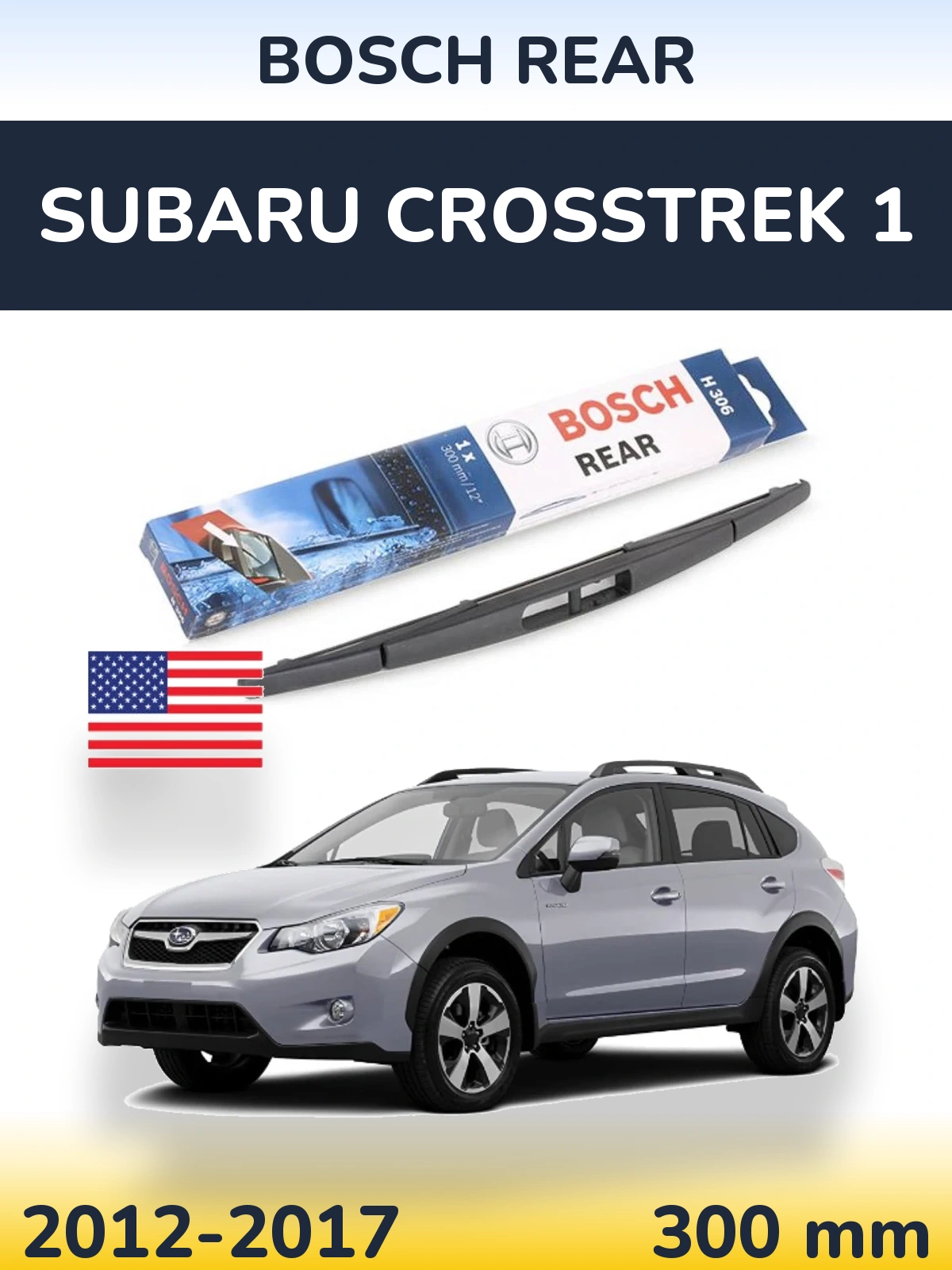 Ștergătoare BOSCH Rear pentru Subaru Crosstrek 1