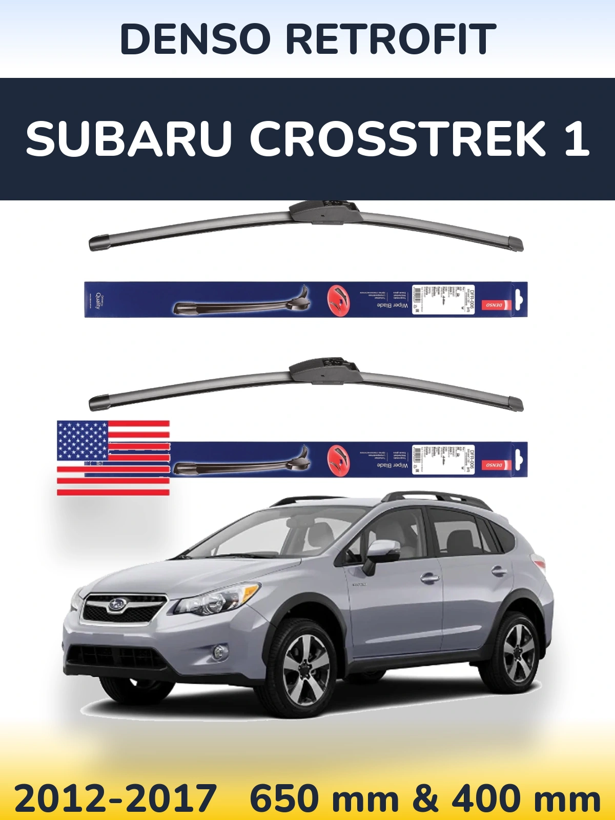 Ștergătoare Denso Retrofit pentru Subaru Crosstrek 1
