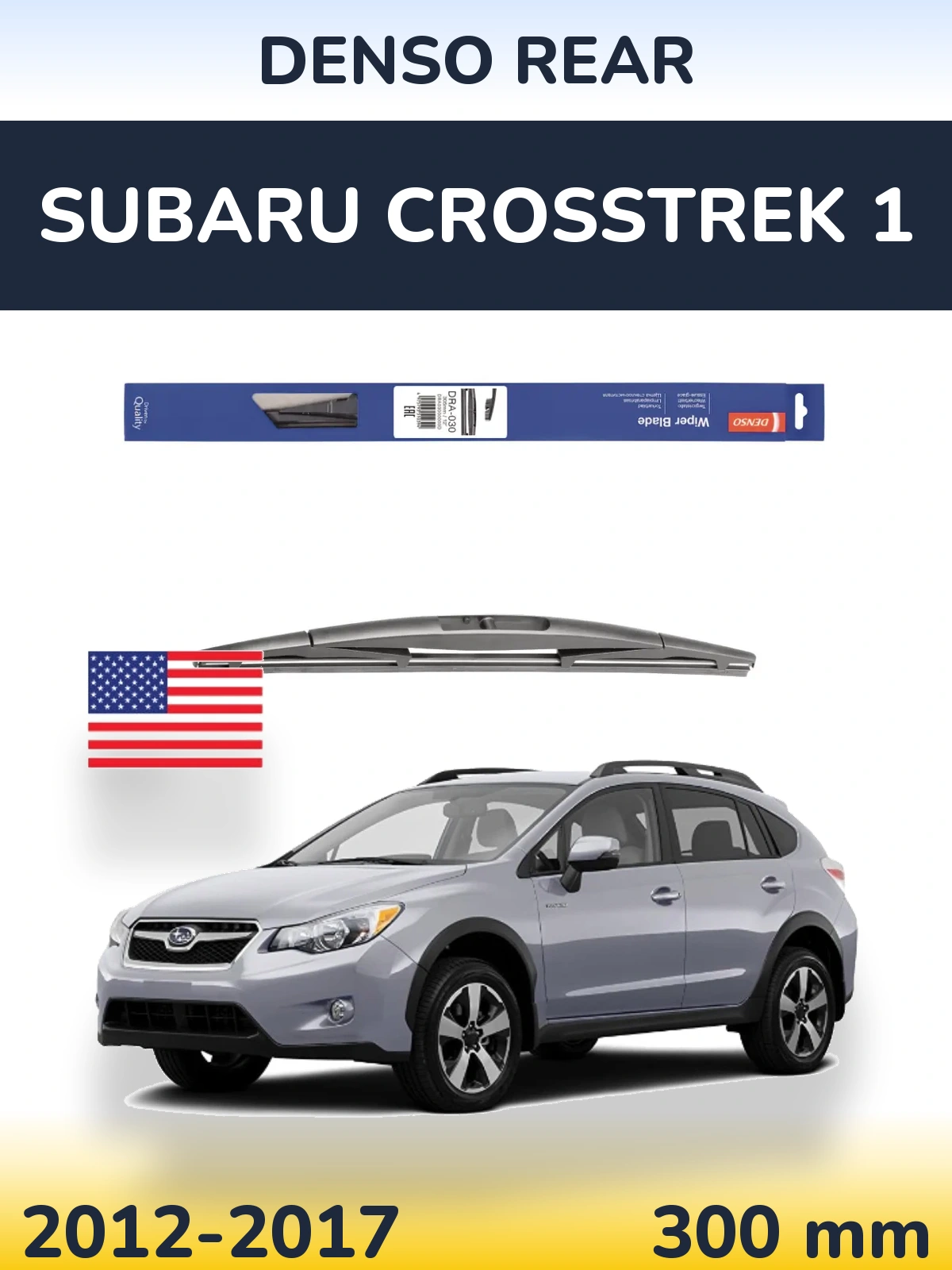 Ștergătoare Denso Rear pentru Subaru Crosstrek 1