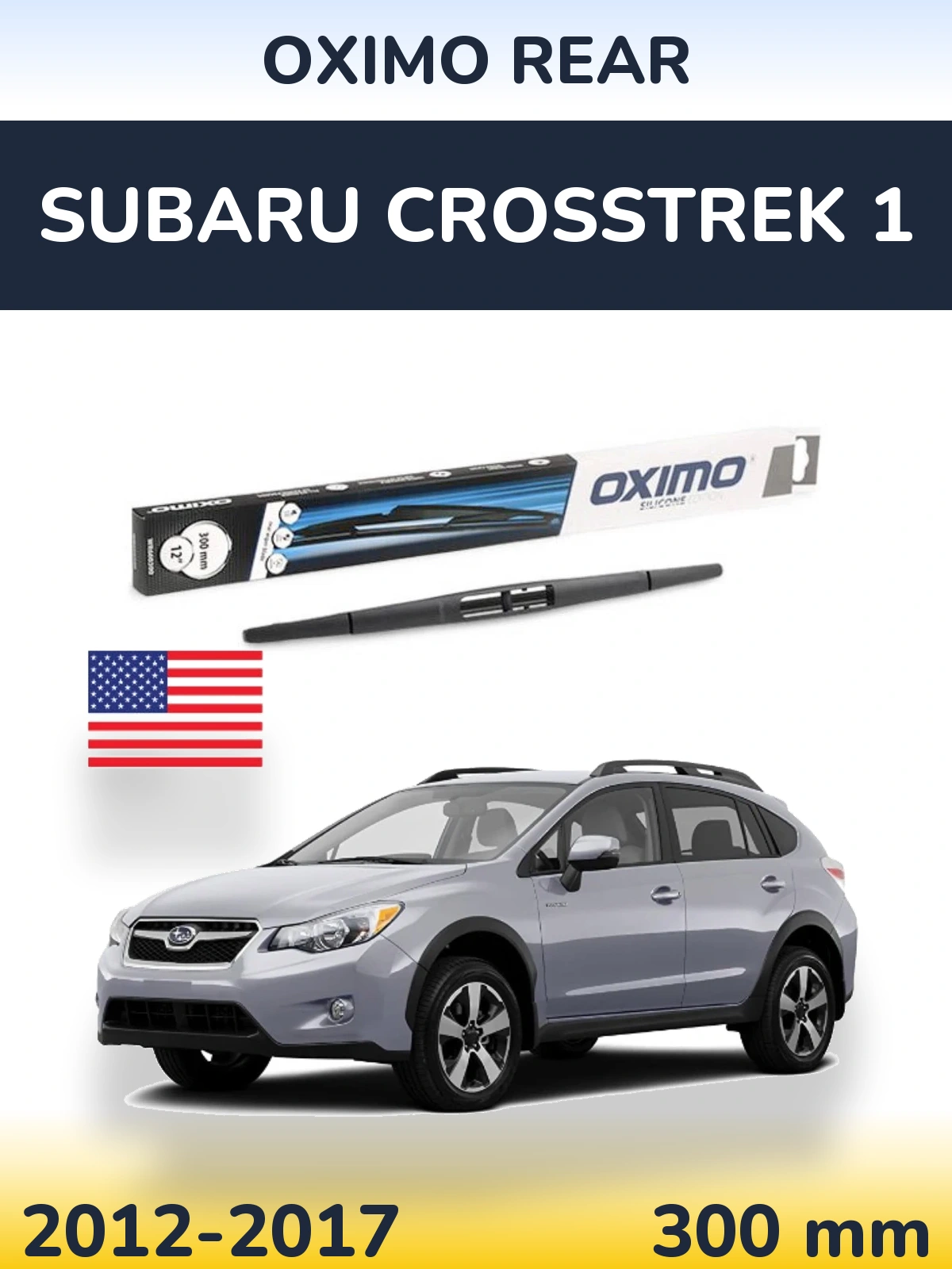 Ștergătoare Oximo Rear pentru Subaru Crosstrek 1
