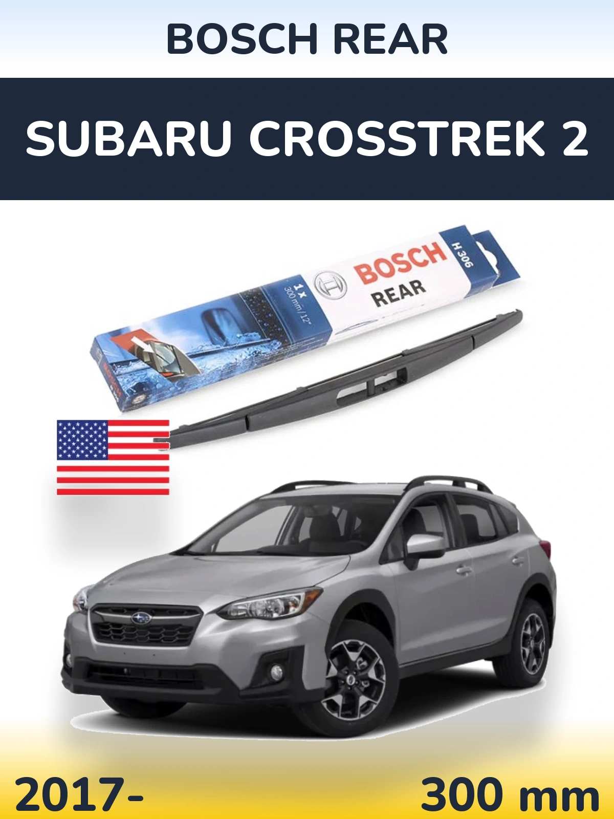 Ștergătoare BOSCH Rear pentru Subaru Crosstrek 2
