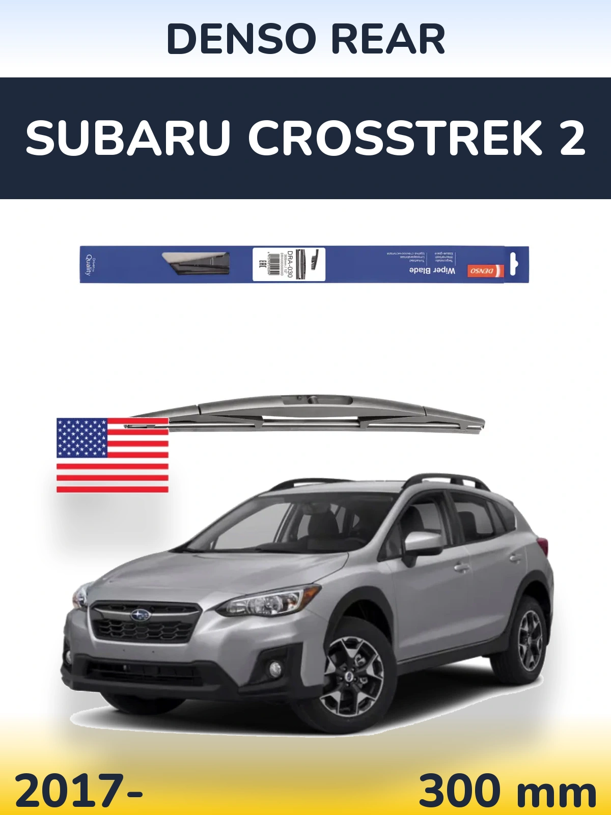Ștergătoare Denso Rear pentru Subaru Crosstrek 2