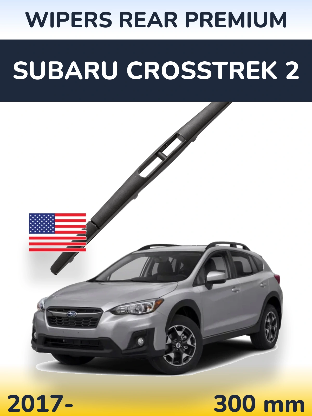 Ștergătoare WIPERS REAR PREMIUM pentru Subaru Crosstrek 2