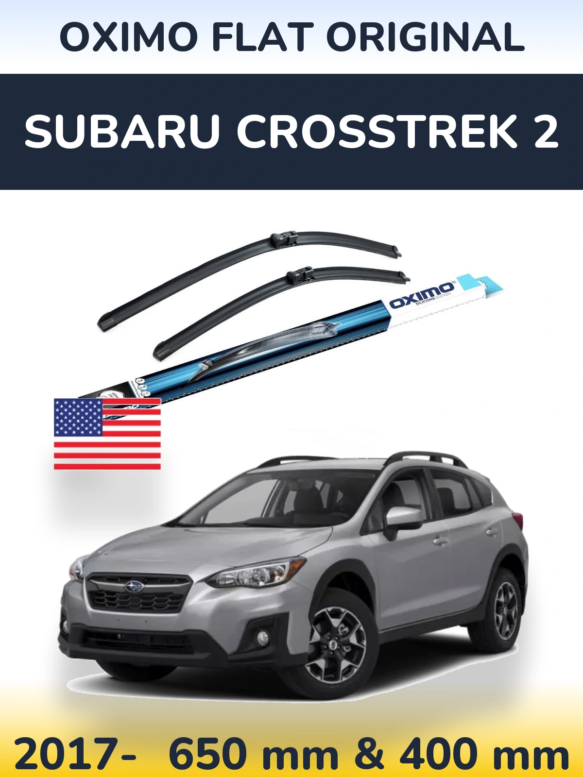 Ștergătoare Oximo Flat Original pentru Subaru Crosstrek 2