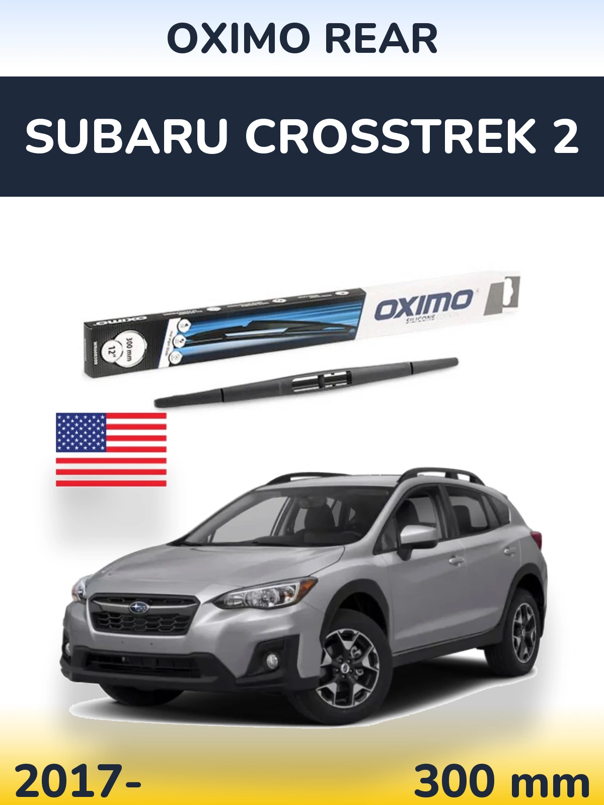 Ștergătoare Oximo Rear pentru Subaru Crosstrek 2