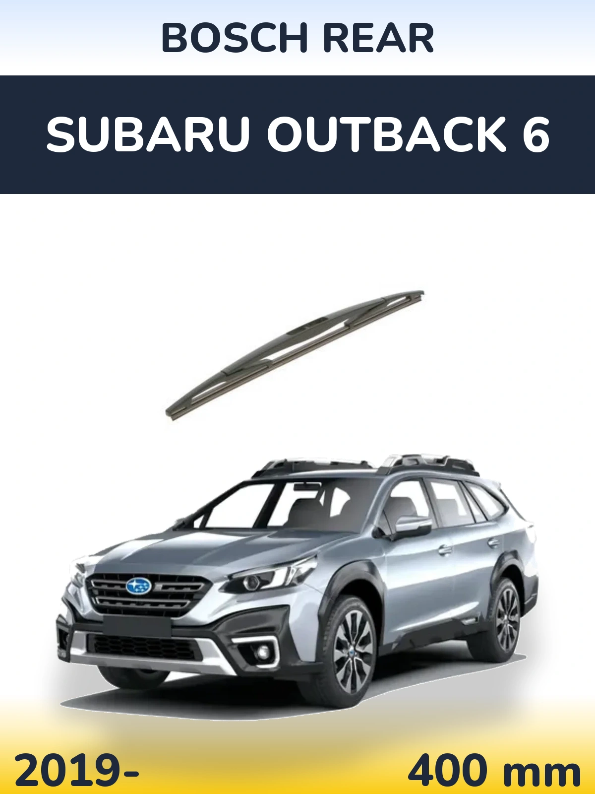Ștergătoare BOSCH Rear pentru Subaru Outback 6