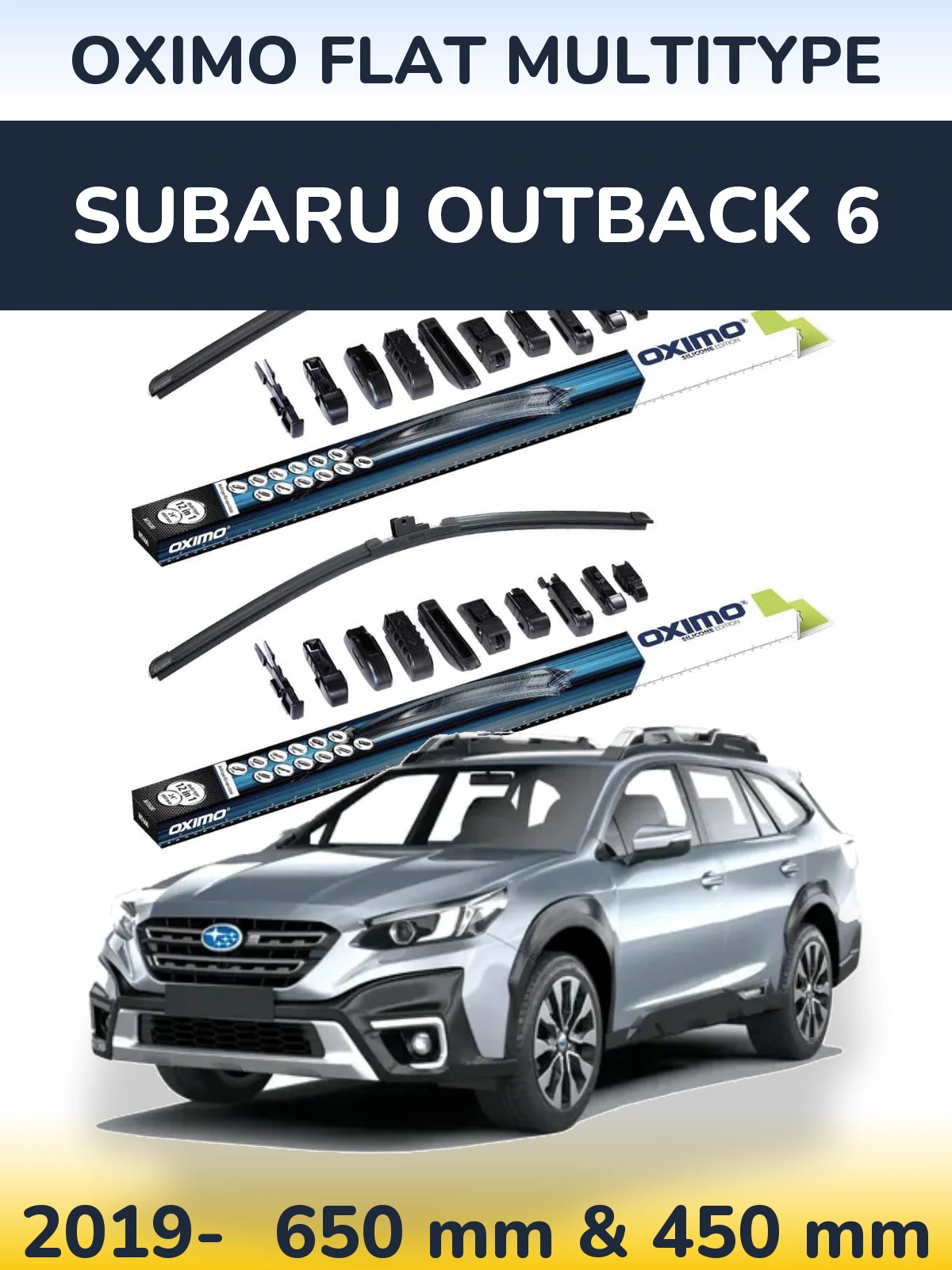 Ștergătoare Oximo Flat MultiTipe pentru Subaru Outback 6