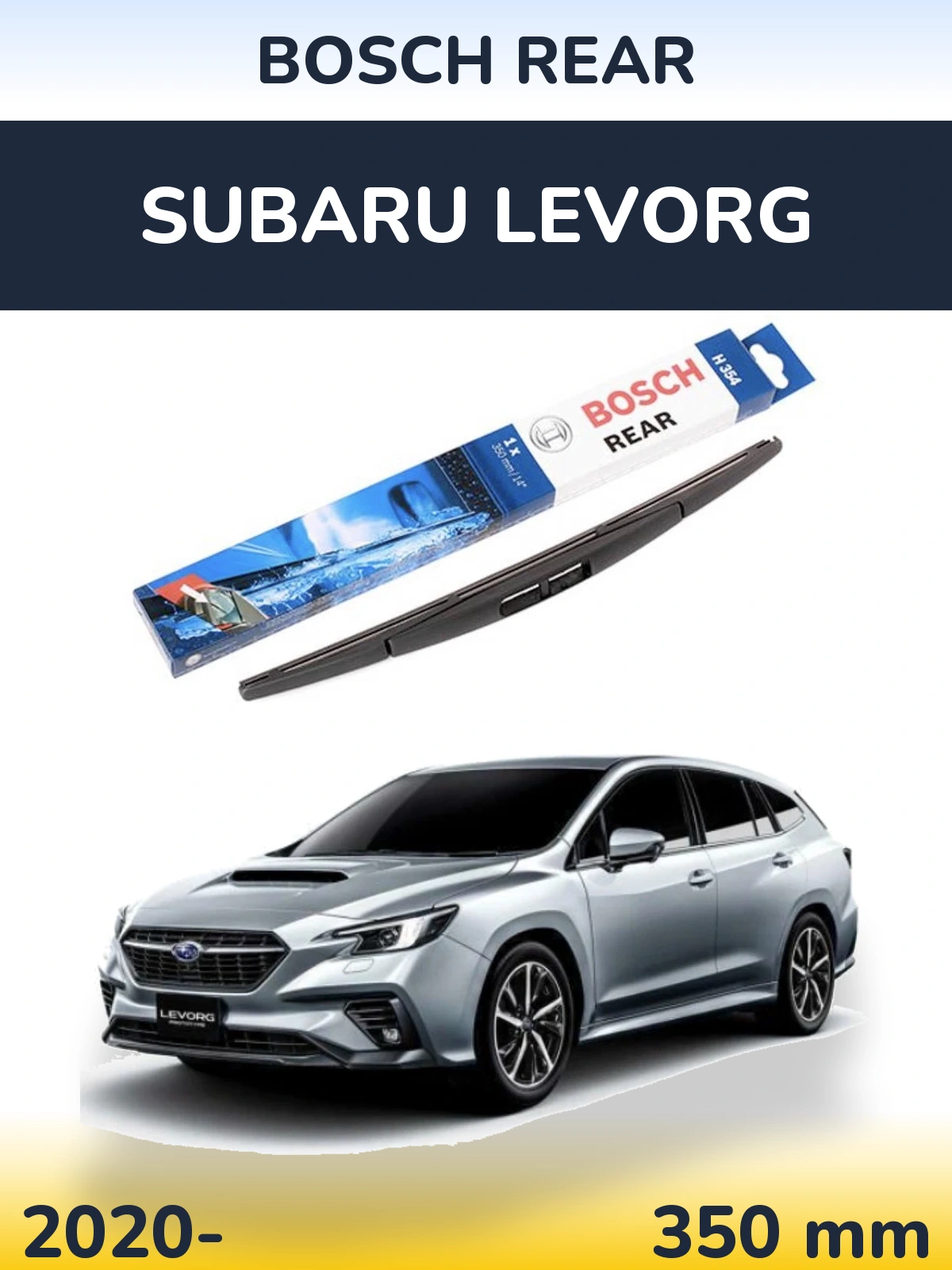 Ștergătoare BOSCH Rear pentru Subaru Levorg