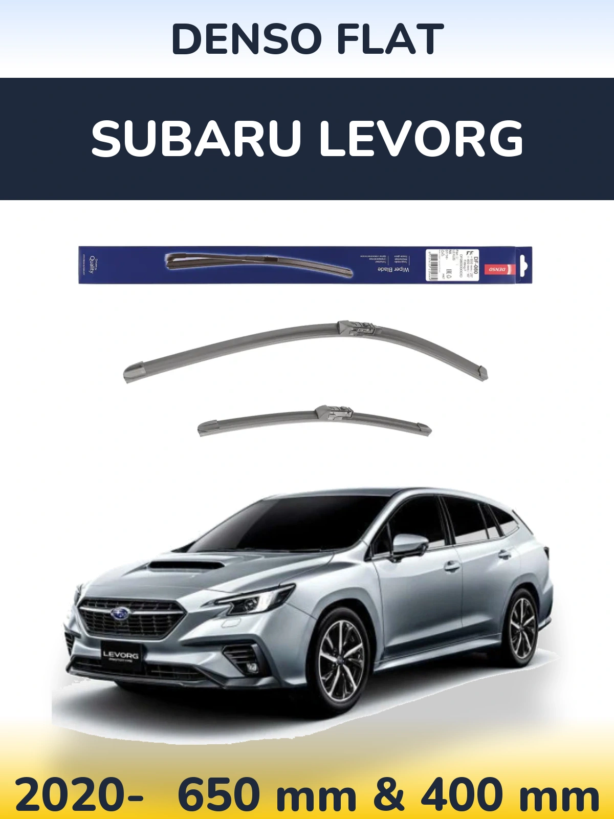 Ștergătoare Denso Flat pentru Subaru Levorg