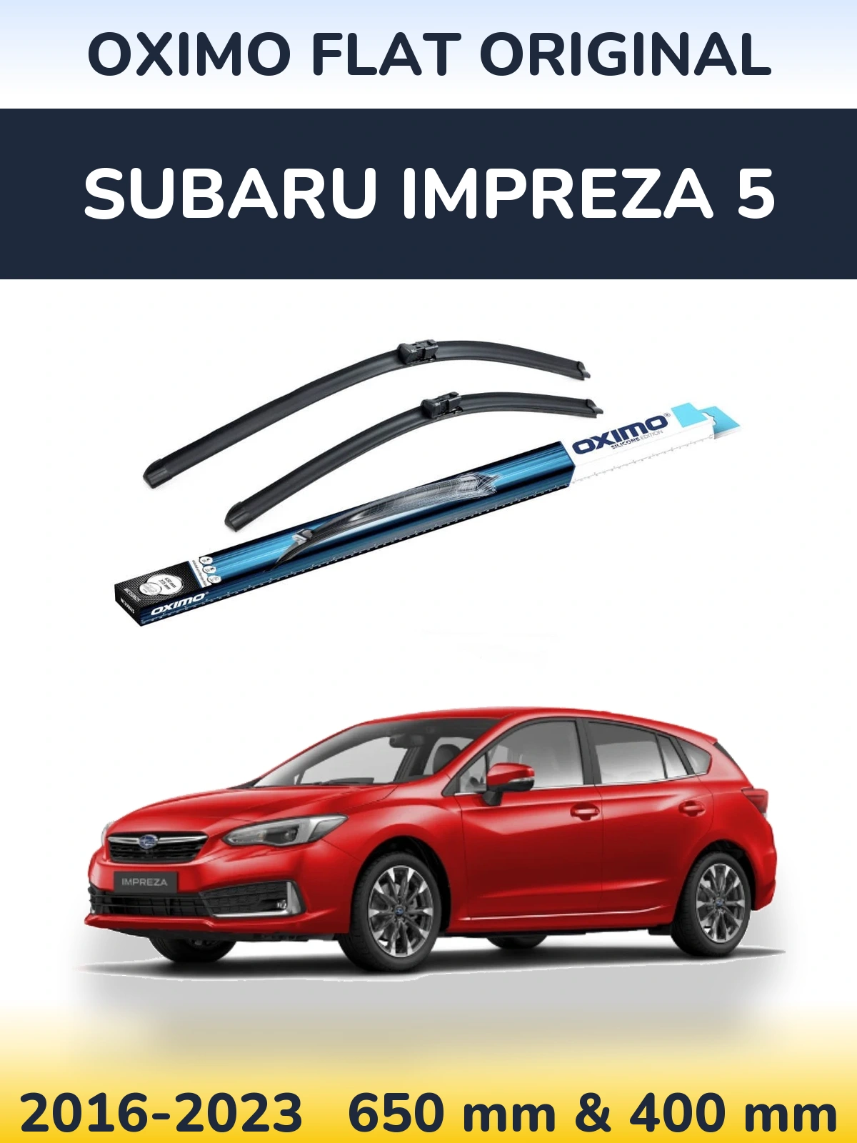 Ștergătoare Oximo Flat Original pentru Subaru Impreza 5