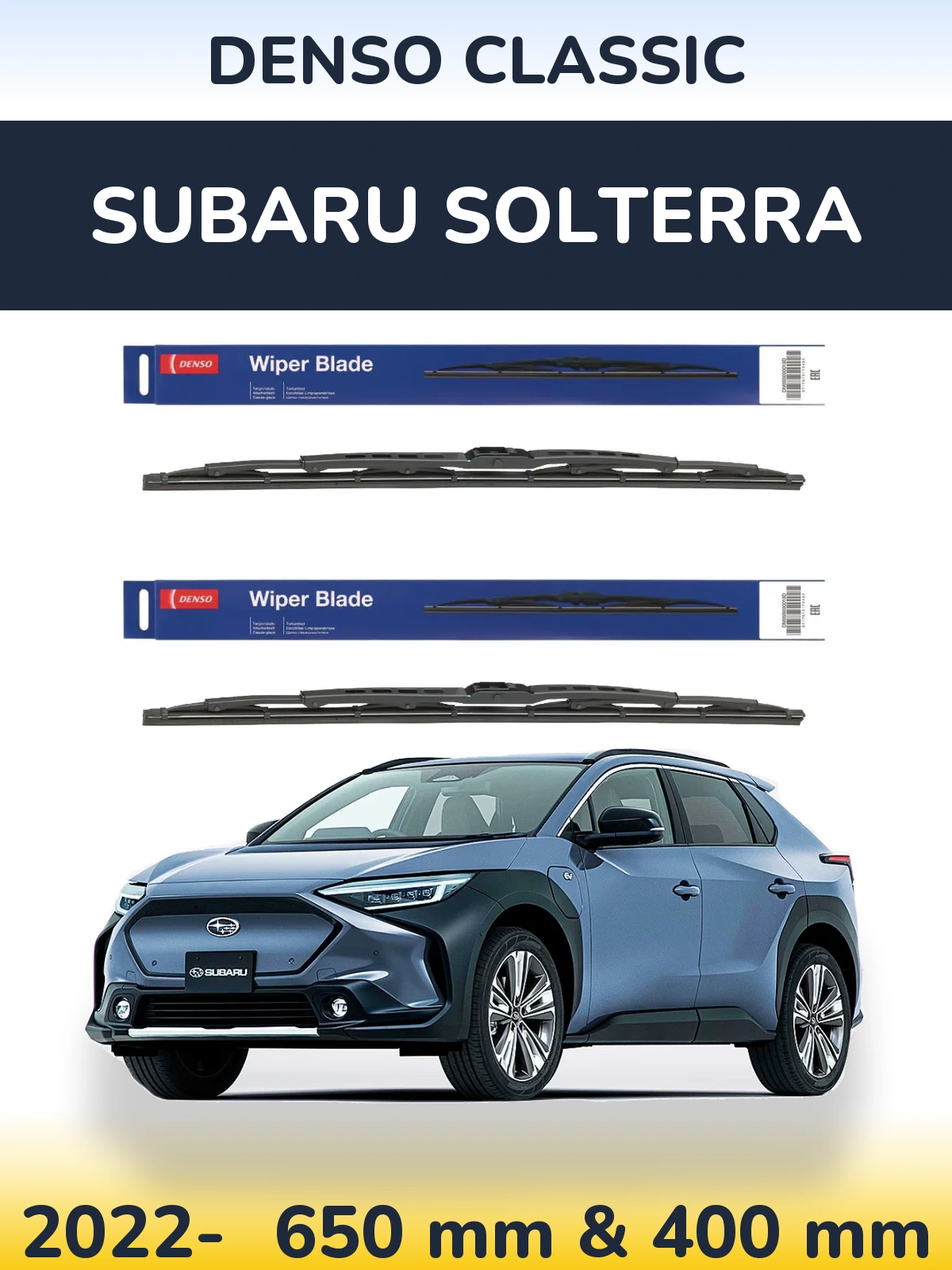 Ștergătoare Denso Classic pentru Subaru Solterra