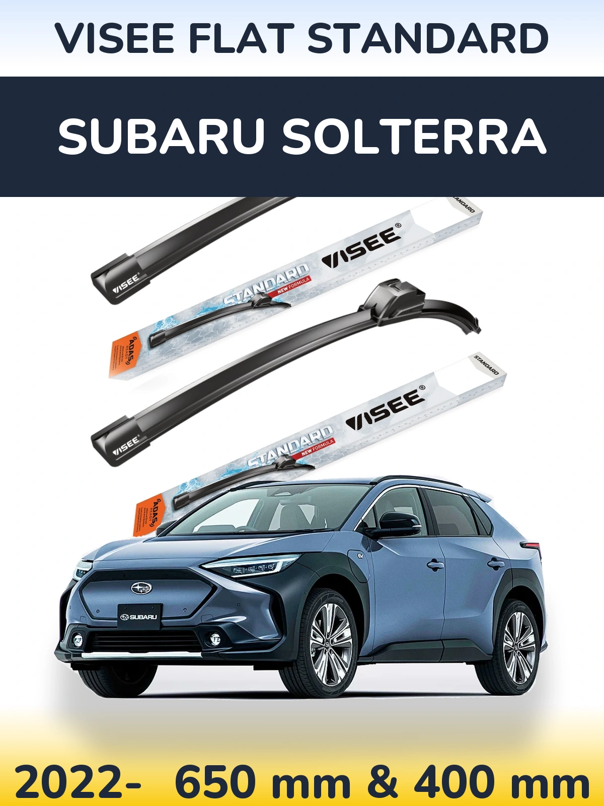 Ștergătoare VISEE FLAT STANDARD pentru Subaru Solterra