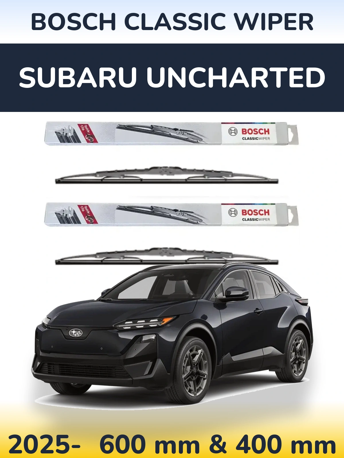 Ștergătoare BOSCH Classic Wiper pentru Subaru Uncharted
