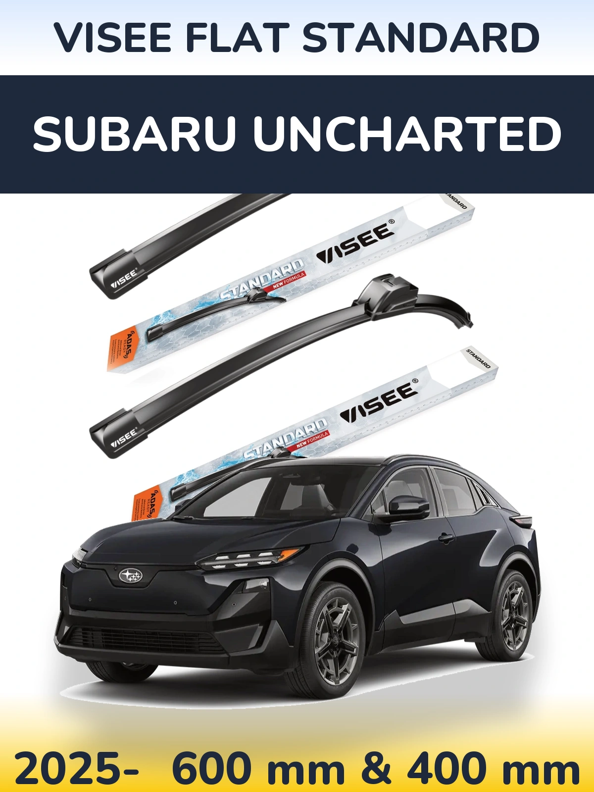 Ștergătoare VISEE FLAT STANDARD pentru Subaru Uncharted