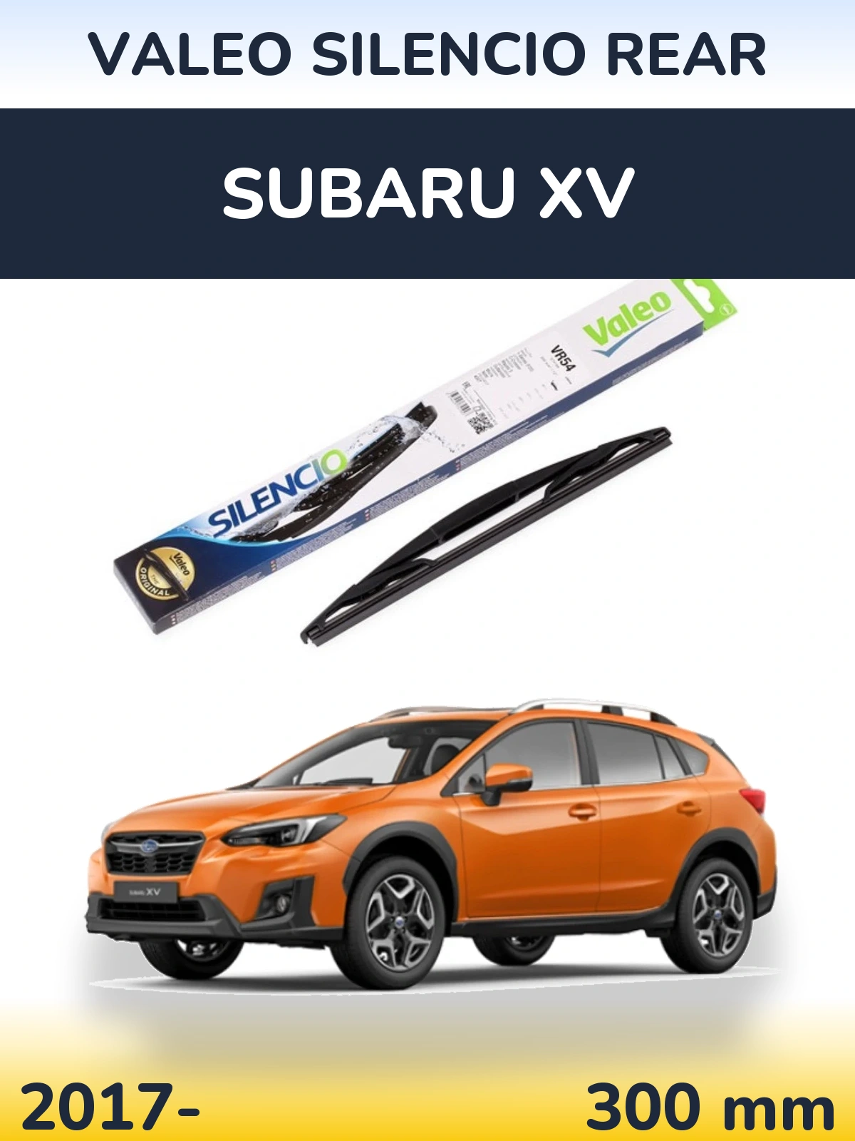 Ștergătoare Valeo Silencio Rear pentru Subaru XV