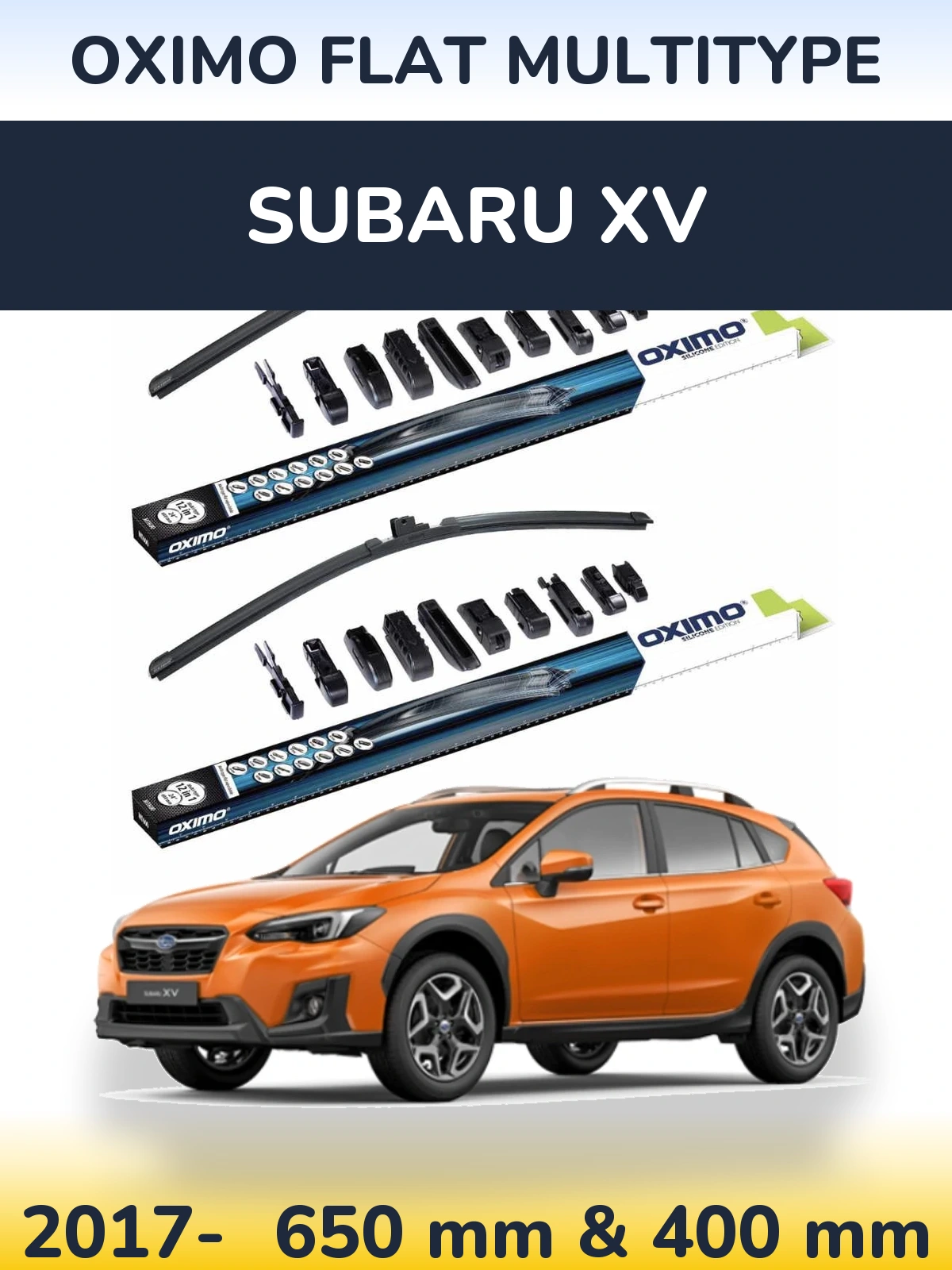 Ștergătoare Oximo Flat MultiTipe pentru Subaru XV