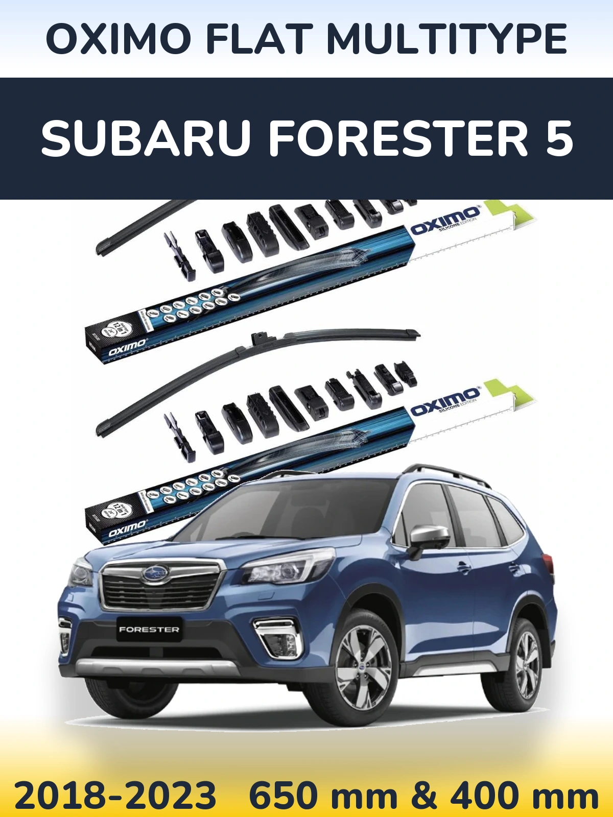 Ștergătoare Oximo Flat MultiTipe pentru Subaru Forester 5