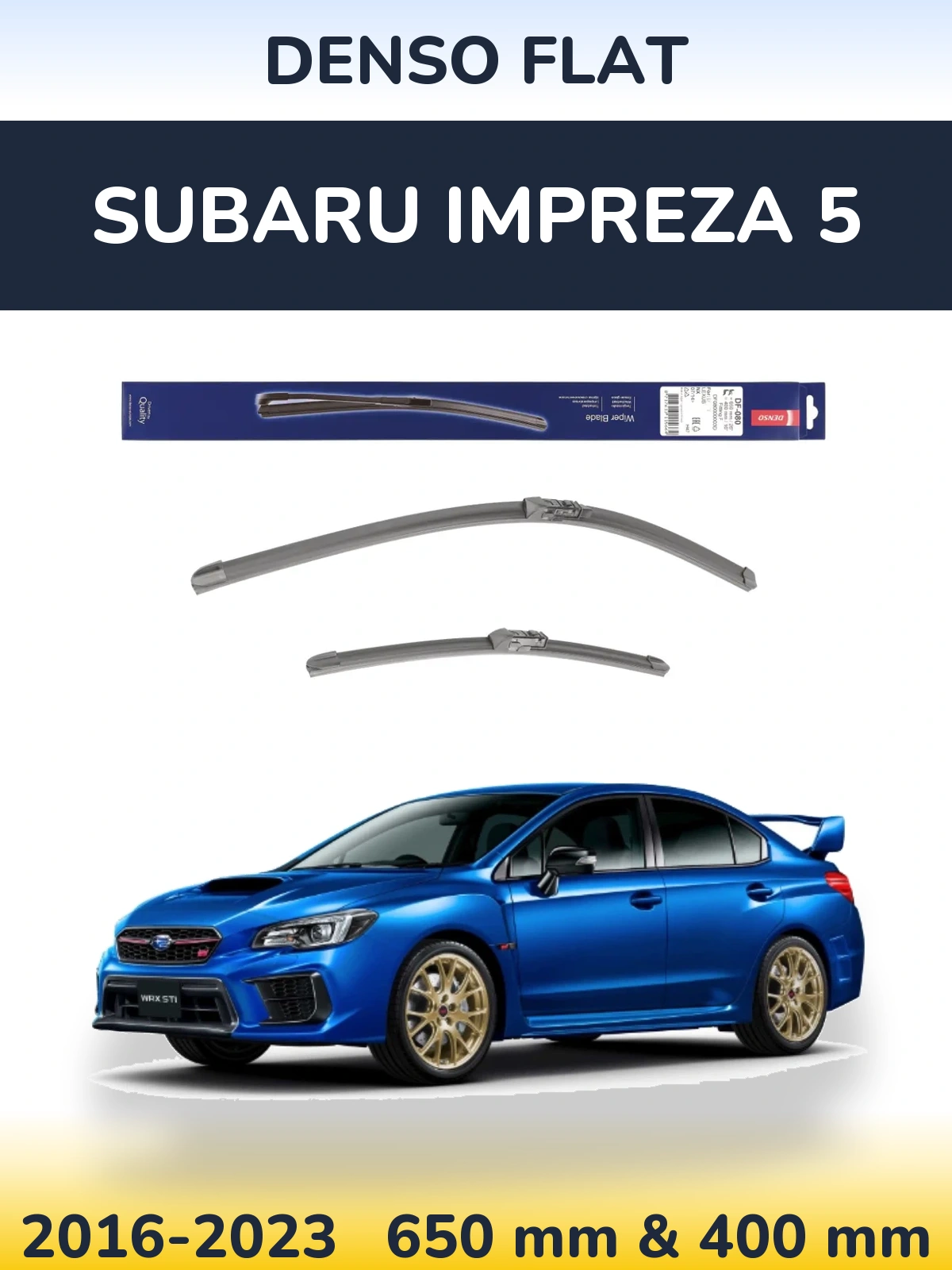 Ștergătoare Denso Flat pentru Subaru Impreza 5