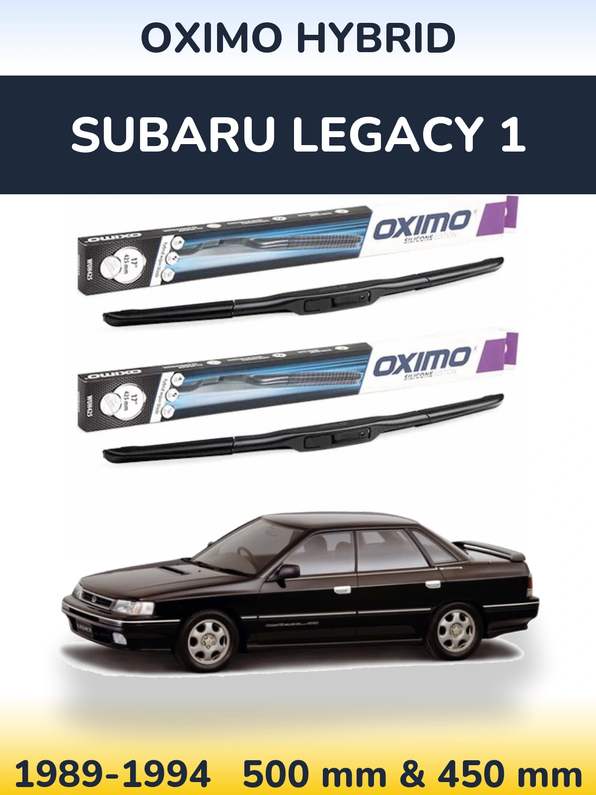 Ștergătoare Oximo Hybrid pentru Subaru Legacy 1