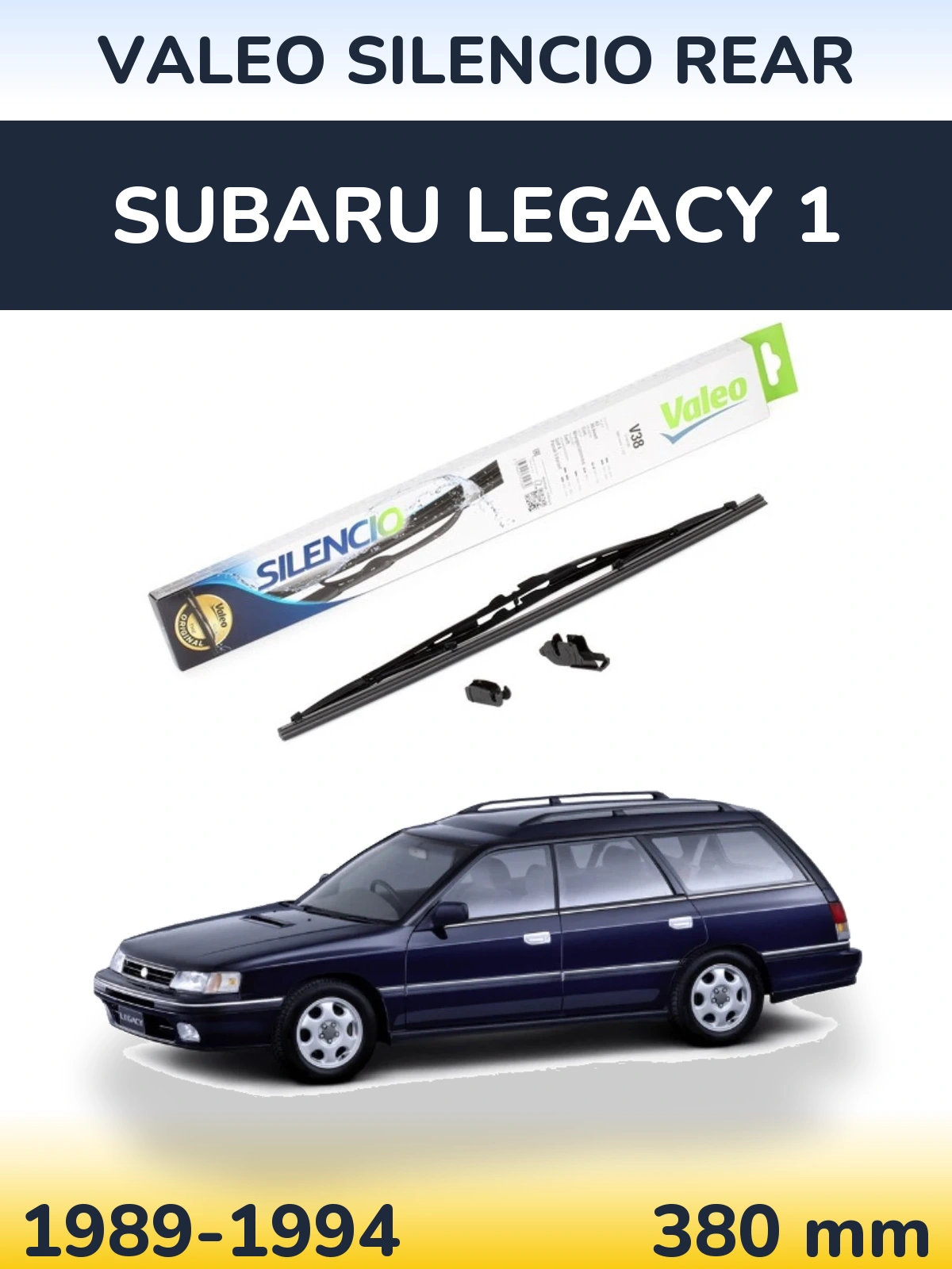 Ștergătoare Valeo Silencio Rear pentru Subaru Legacy 1