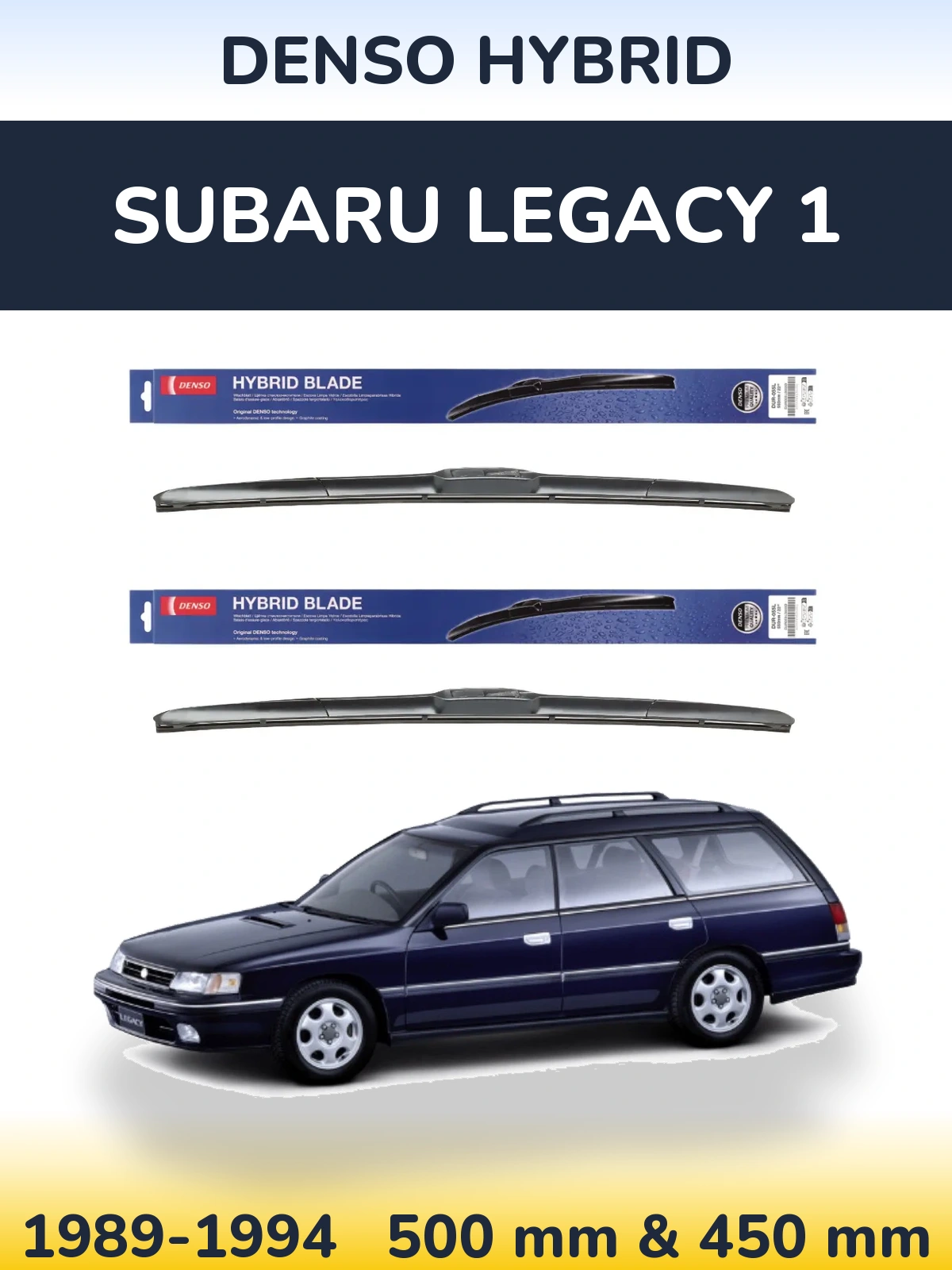 Ștergătoare Denso Hybrid pentru Subaru Legacy 1