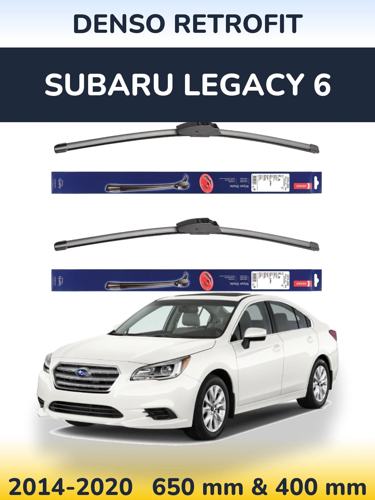 Ștergătoare Denso Retrofit pentru Subaru Legacy 6