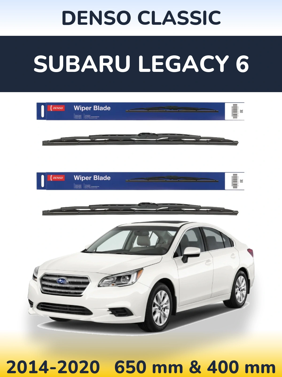 Ștergătoare Denso Classic pentru Subaru Legacy 6