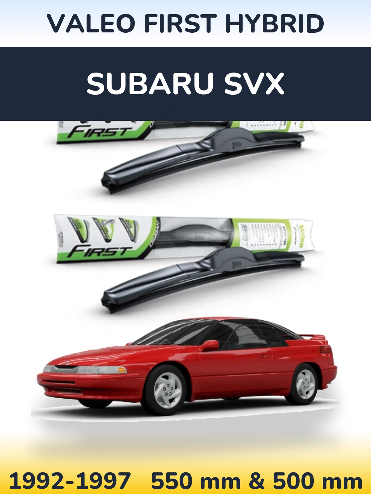 Ștergătoare Valeo First Hybrid pentru Subaru SVX