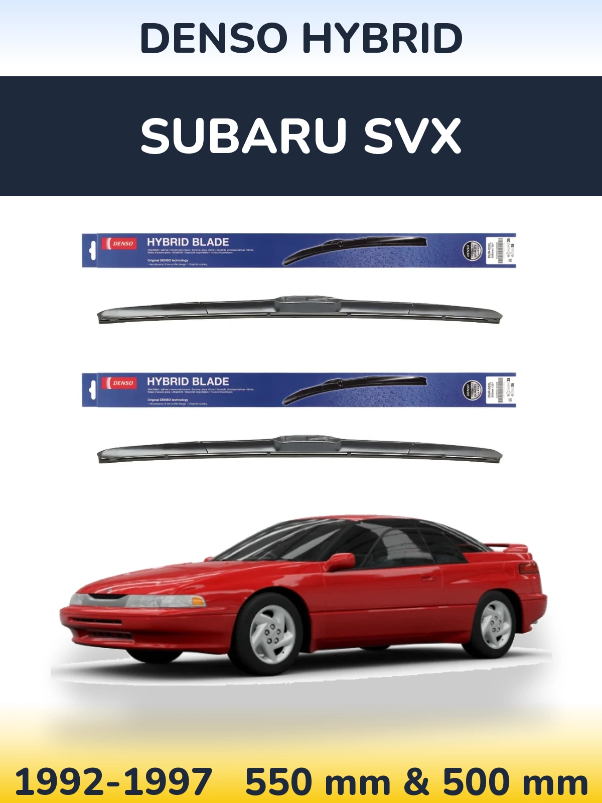 Ștergătoare Denso Hybrid pentru Subaru SVX
