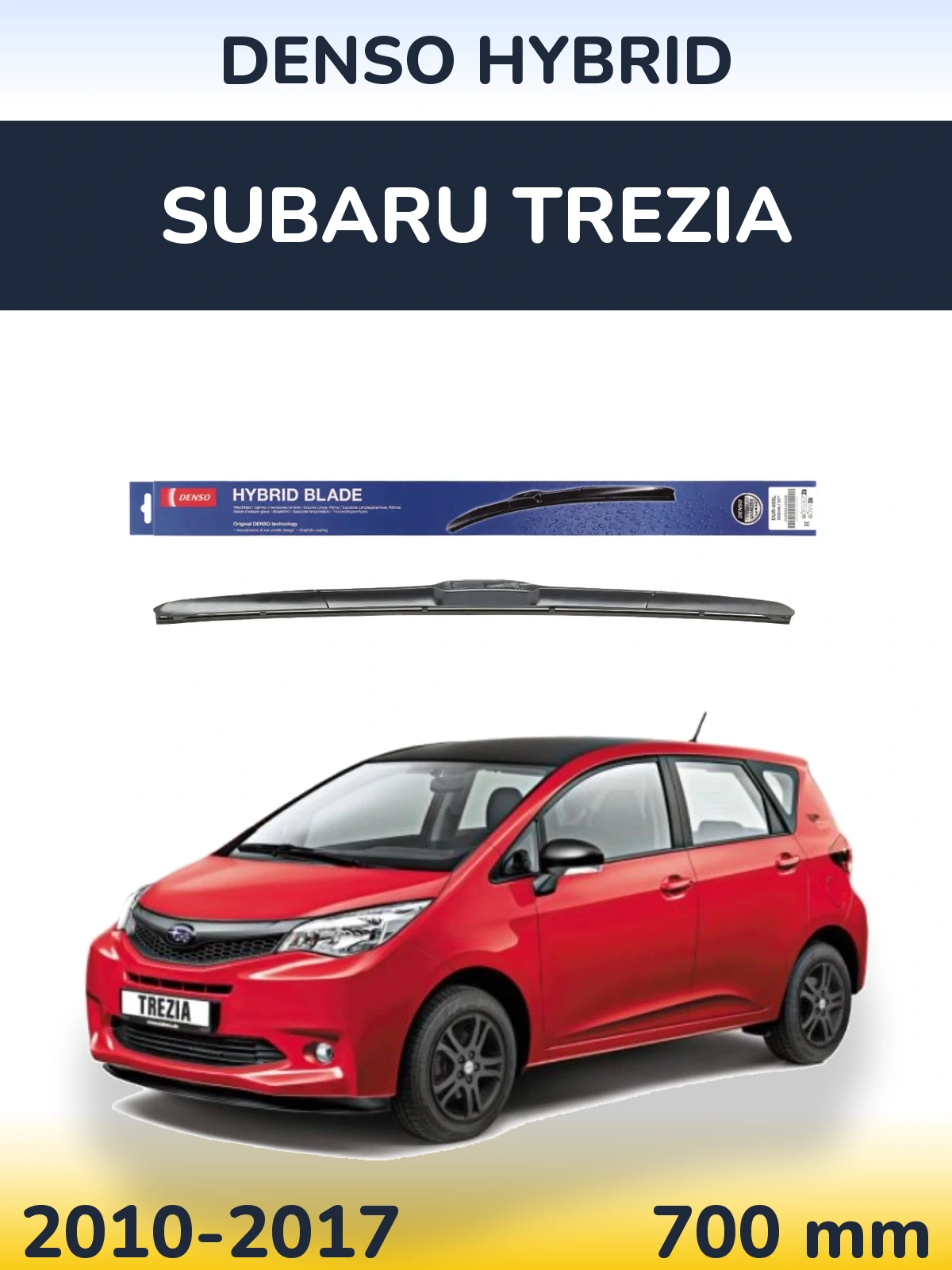 Ștergătoare Denso Hybrid pentru Subaru Trezia