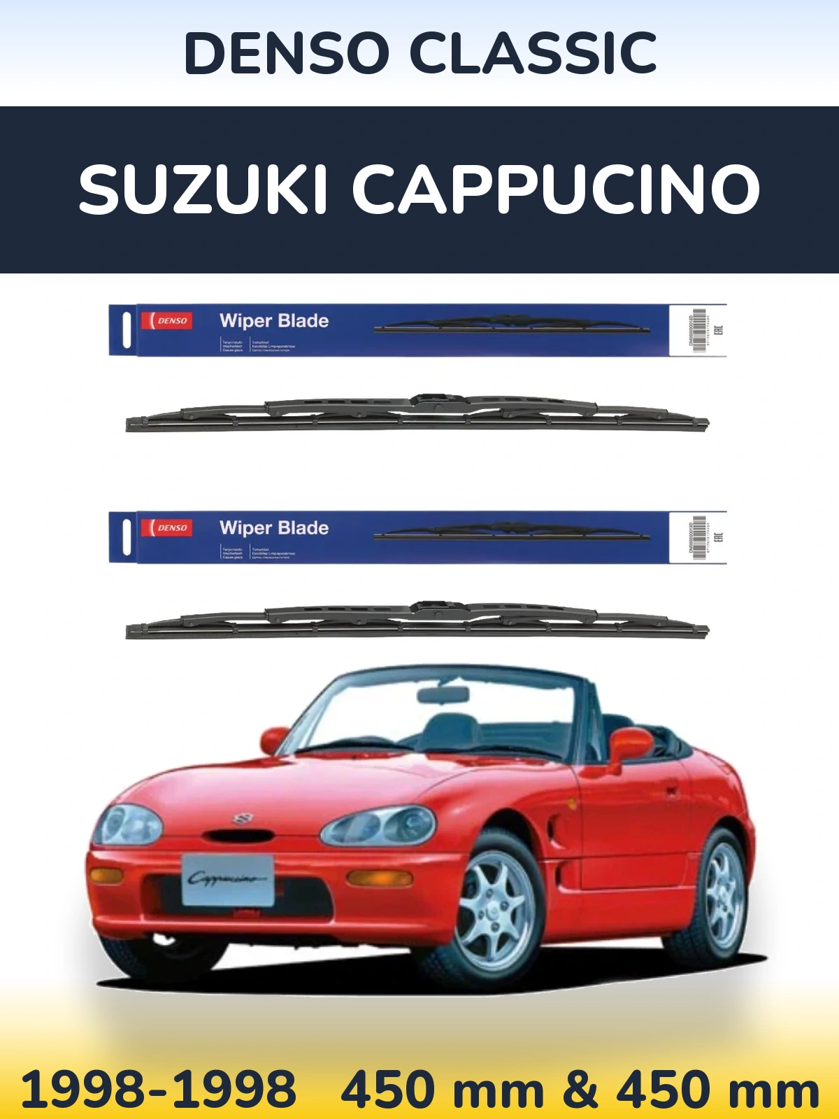 Ștergătoare Denso Classic pentru Suzuki Cappucino