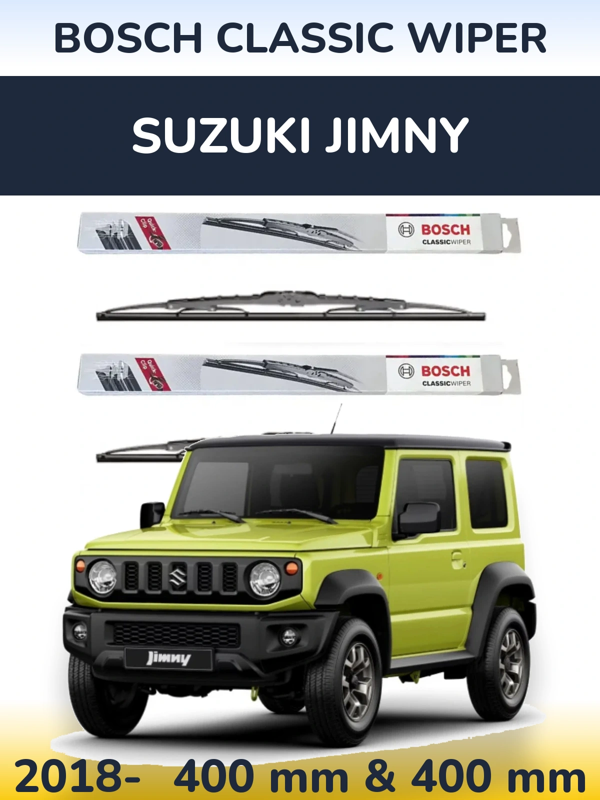 Ștergătoare BOSCH Classic Wiper pentru Suzuki Jimny