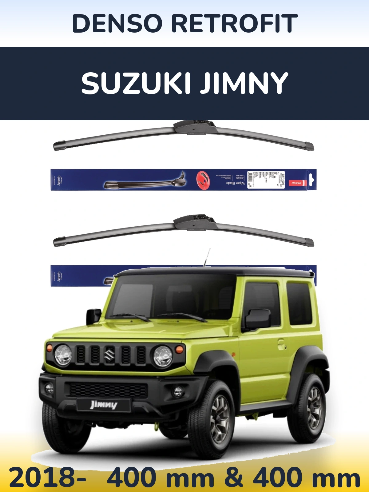 Ștergătoare Denso Retrofit pentru Suzuki Jimny