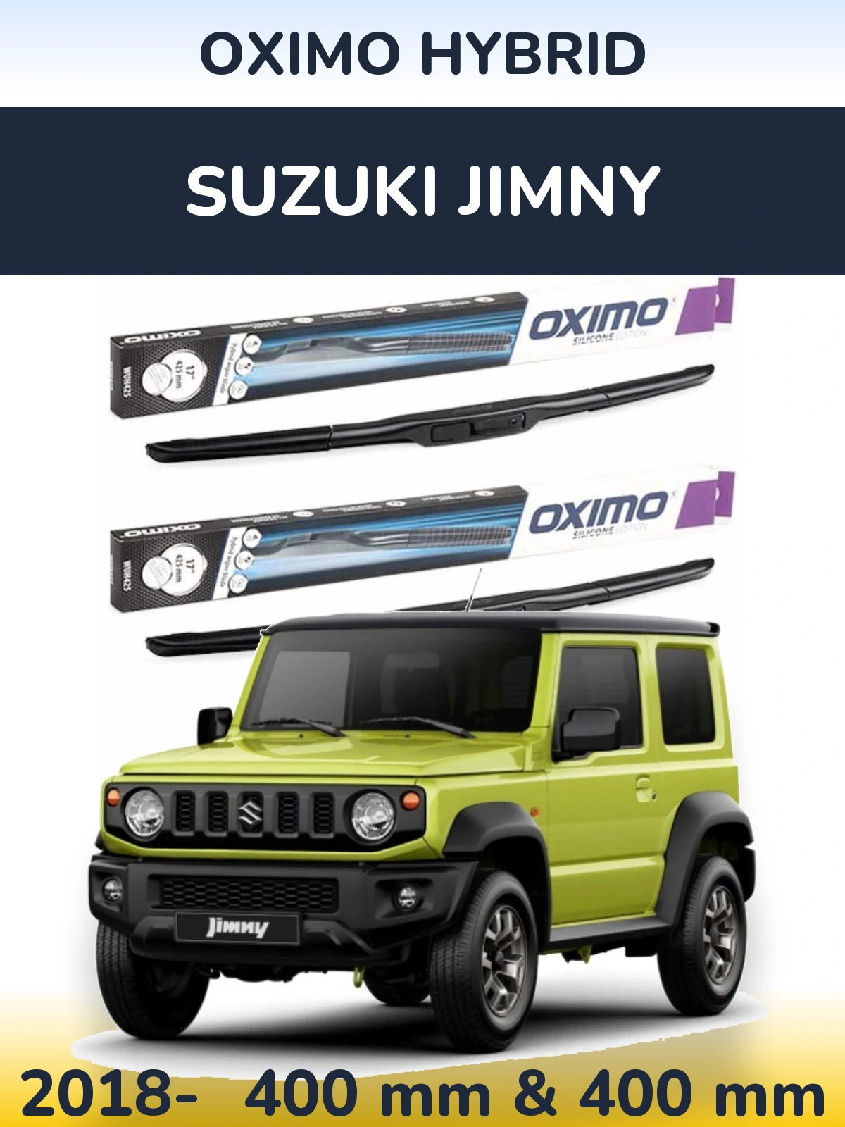 Ștergătoare Oximo Hybrid pentru Suzuki Jimny