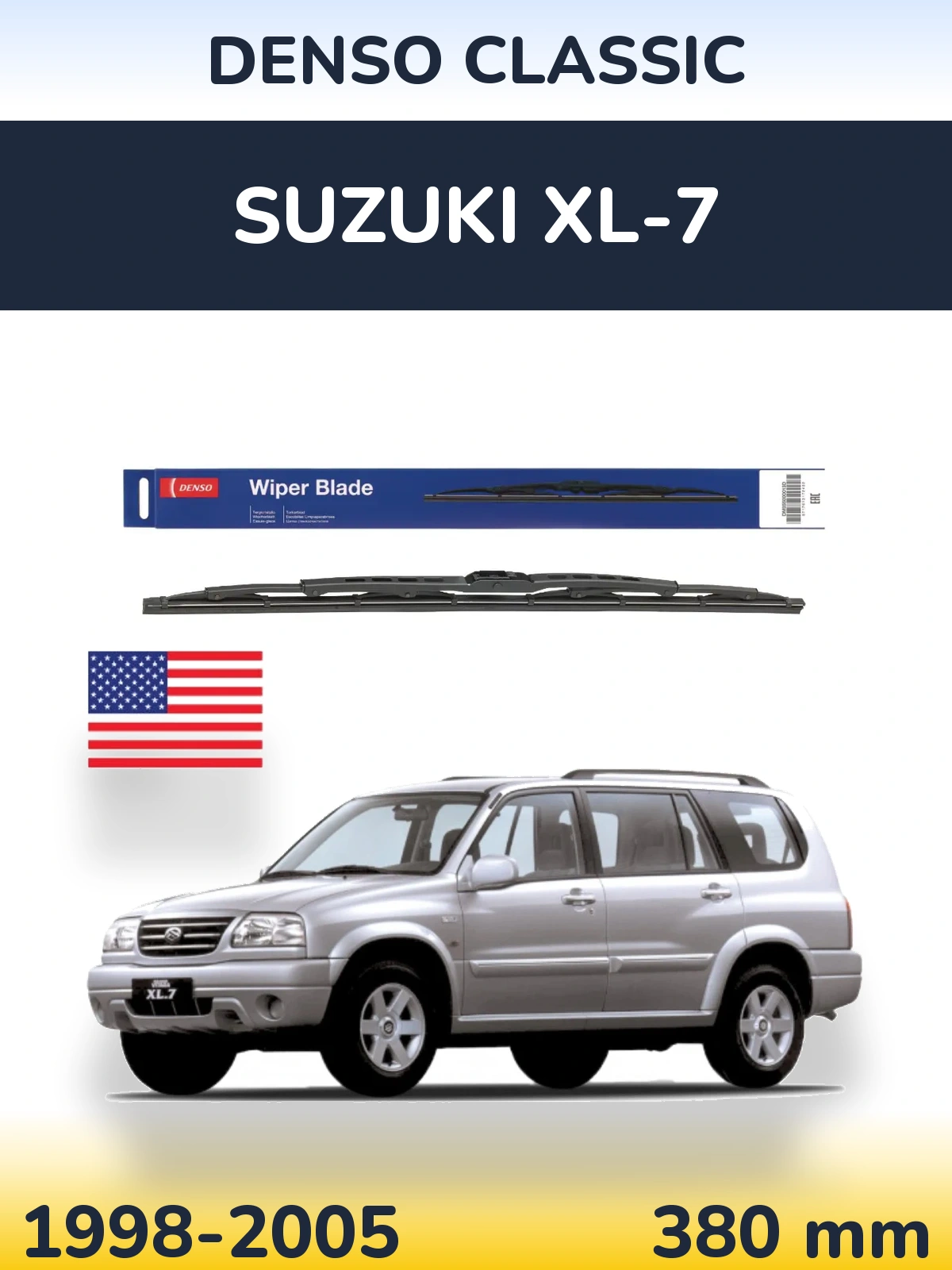 Ștergătoare Denso Classic pentru Suzuki XL-7