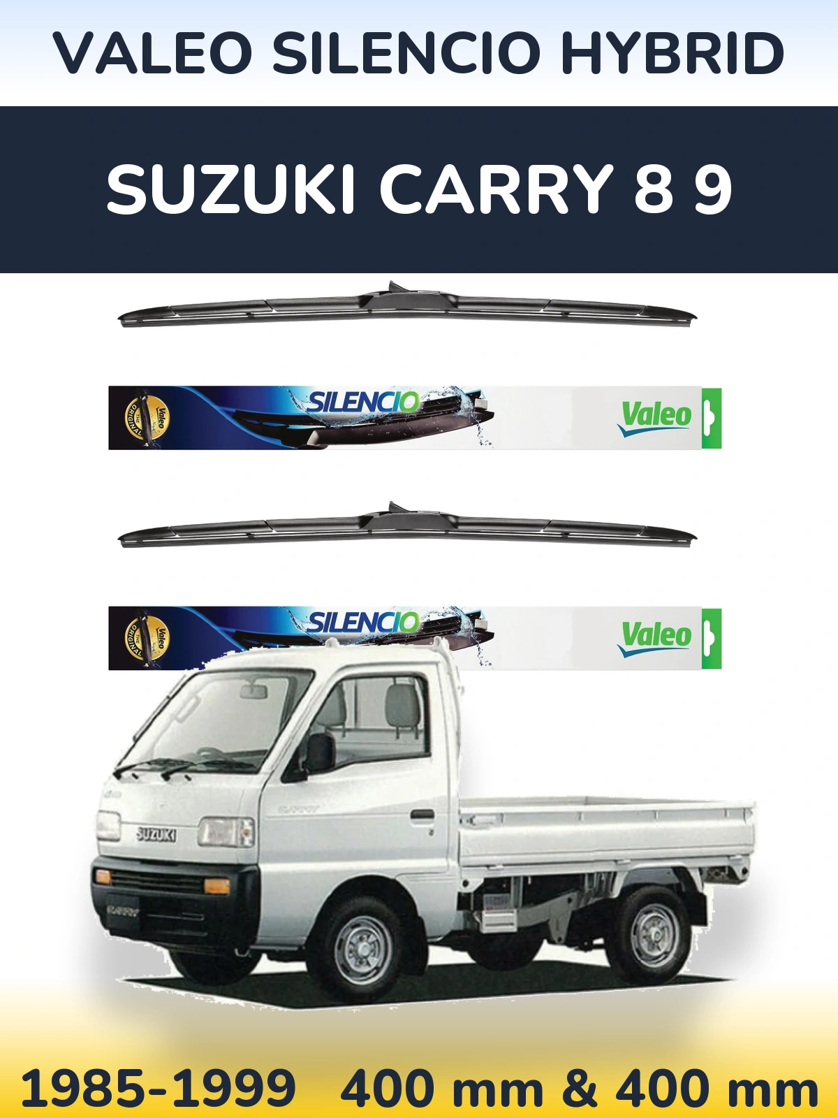Ștergătoare Valeo Silencio Hybrid pentru Suzuki Carry 8 9