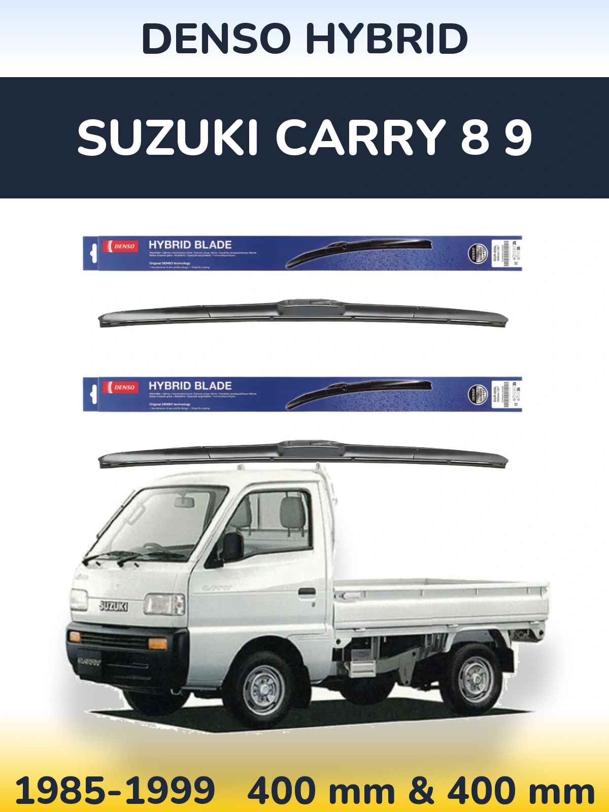 Ștergătoare Denso Hybrid pentru Suzuki Carry 8 9