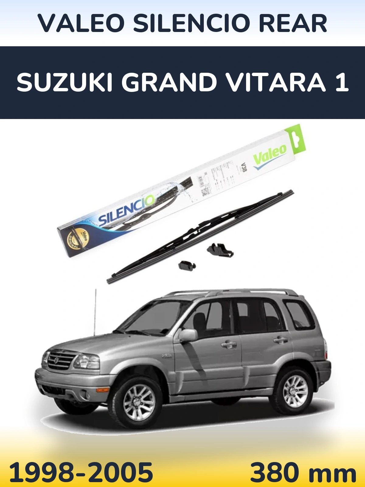 Ștergătoare Valeo Silencio Rear pentru Suzuki Grand Vitara 1