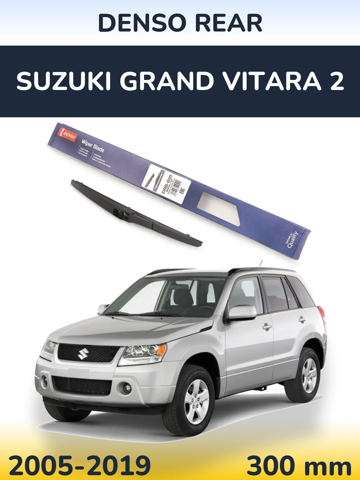 Ștergătoare Denso Rear pentru Suzuki Grand Vitara 2