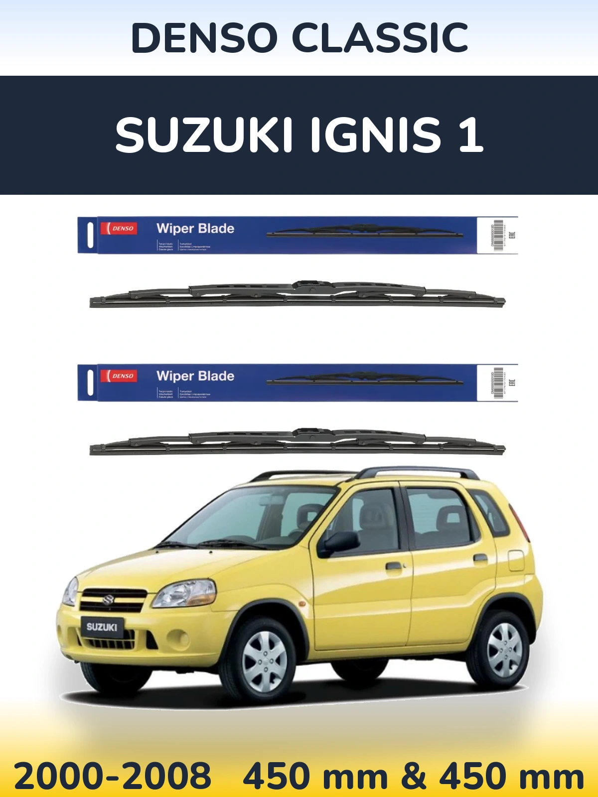 Ștergătoare Denso Classic pentru Suzuki Ignis 1